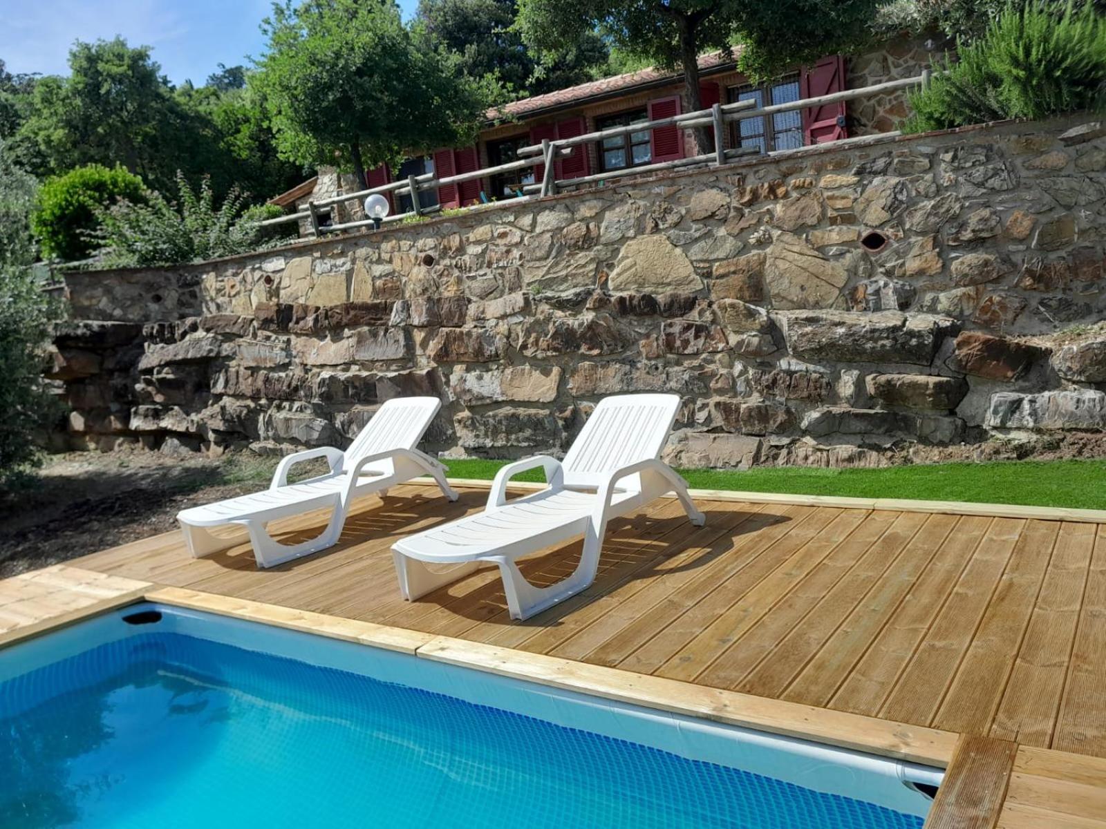 Casa Di Campagna In Collina Tatti Exteriör bild